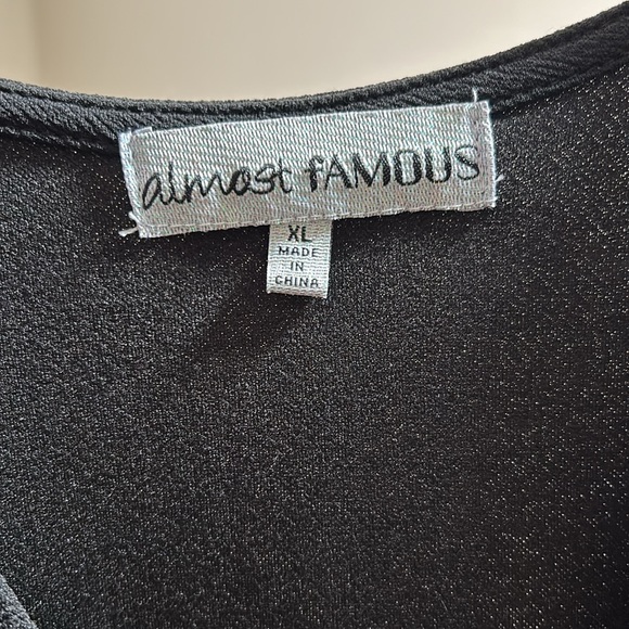 Black and White Mini Dress - Picture 5 of 7